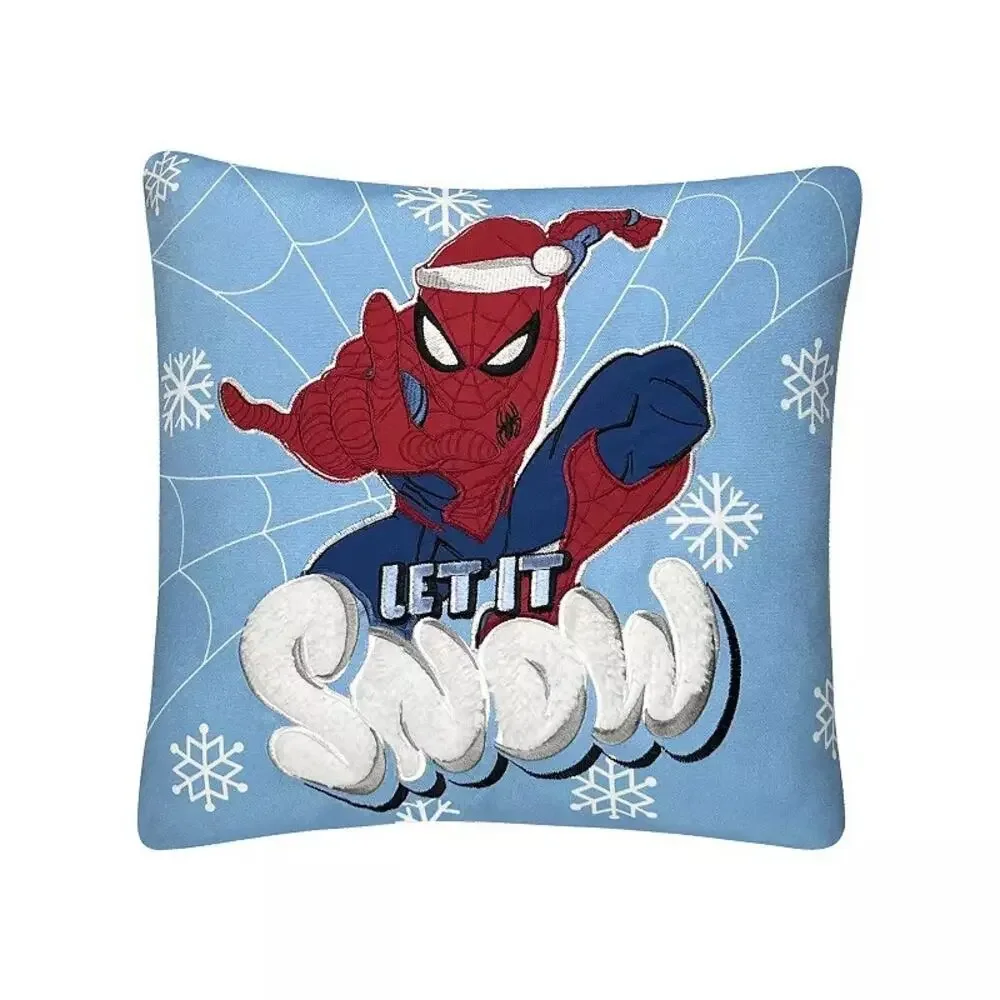 NWT Kohl's St Nicholas Square Marvel Spider-Man Christmas Throw Pillow
